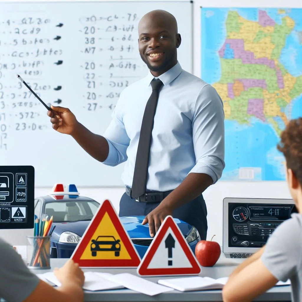 Classroom learning and road signs